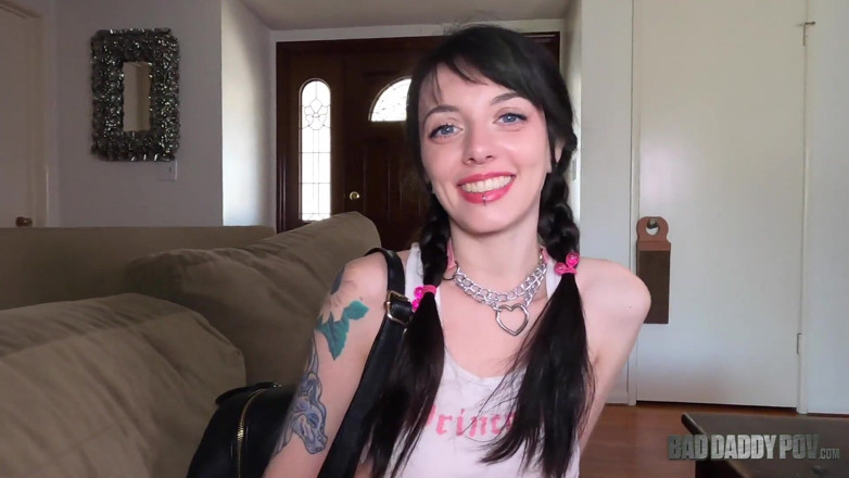 BadStepFamilyPov: Kitty Kam Tight Pink Pussy
