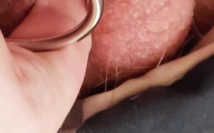 Cosmic Kastaway: Flat Cage Chastity Cum with a Sounding Rod