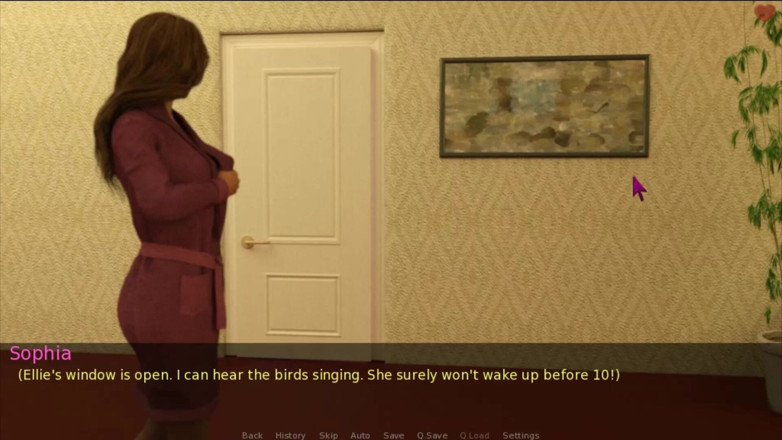 Visual Novels: Isteri dan ibu tiri bahagian 16 - semasa suami bekerja