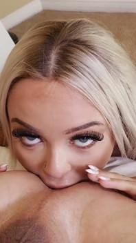 Busty Alexis Kay Tosses Her Boss' Salad in POV