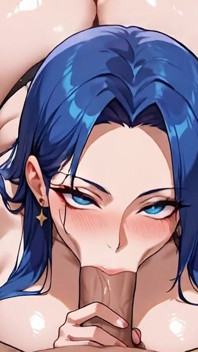 Anime Tattooed Aichica Membuat Tenggorokan Dalam