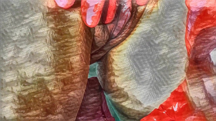 Anna Shpilman: XXX kreslený film. Moje hospodyně mi pomáhá s mým honěním....