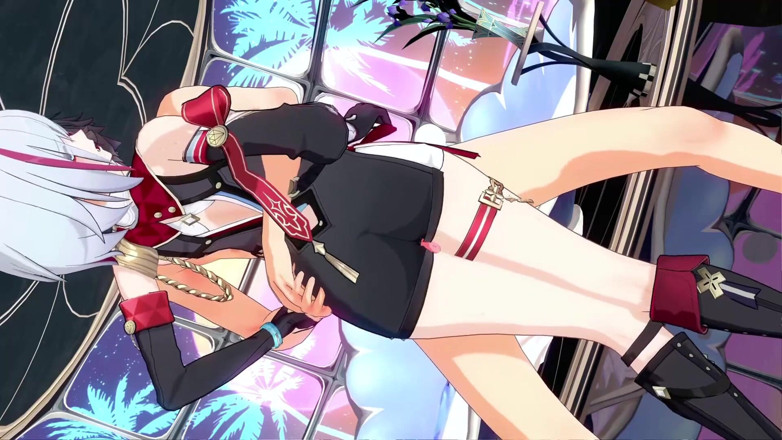 NSFWOtaku: Honkai star rail - topaz erotische sexszene - hentai-animation 3d