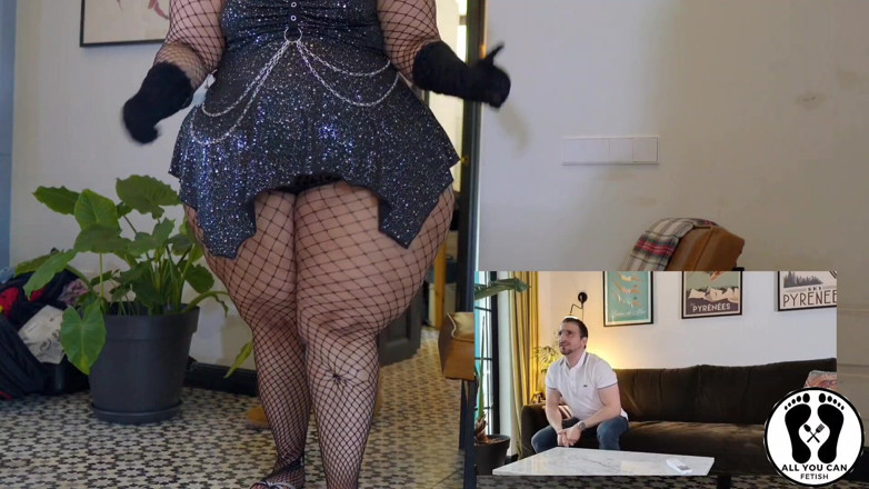 All You Can Fetish: BBW Trying on Haul Lingerie Ends in an Amazing Threesome