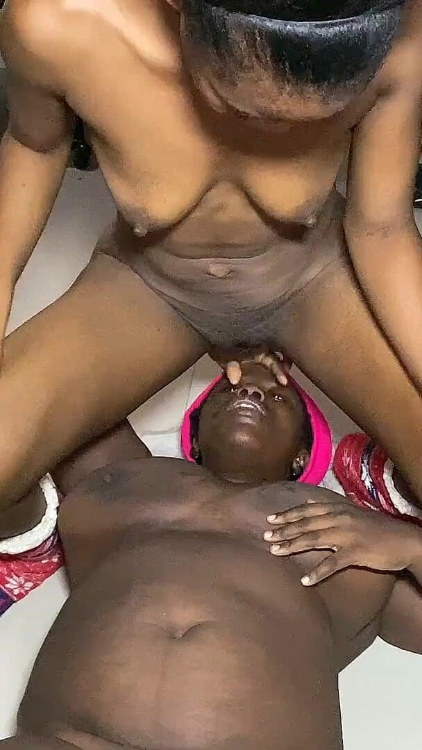 4!! Perverted African Sluts Femdom Piss and Spit Fun (Spinach)