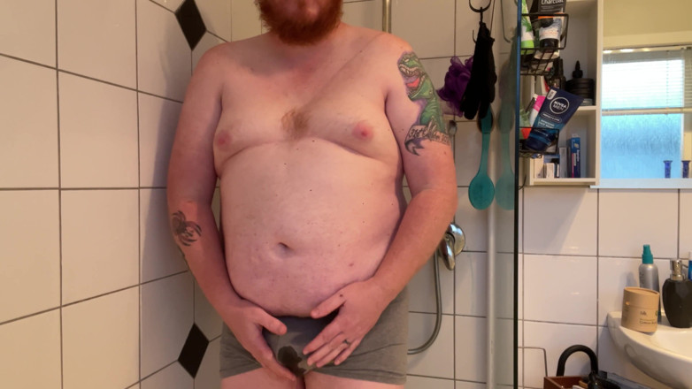 Ginger daddy: Ginger papa plast ondergoed
