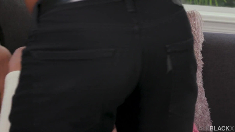 All Black X: AllBlackX - Petite Alexis Tae swallows BBC load
