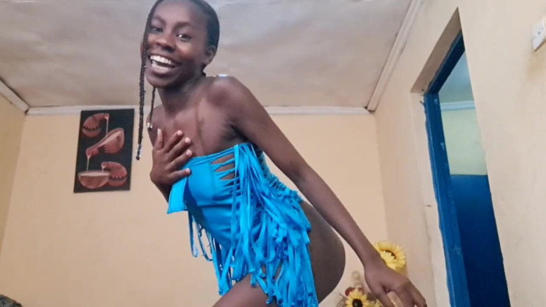 Solo Austria: Sexy Pussy Dancing by Horny Ebony Pearl Keysha