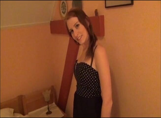 Flash Model Amateurs: Small titted teen rubs her snatch