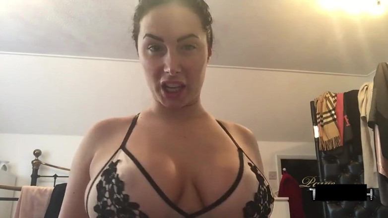 Paige Turnah: Белая девушка с большой шикарной задницей, инструкция по дрочке, соблазняет грязным разговором