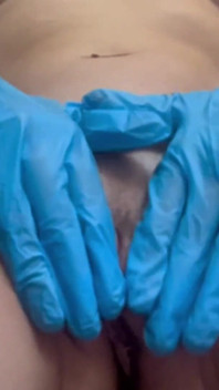 POV Facesitting with Medical Gloves