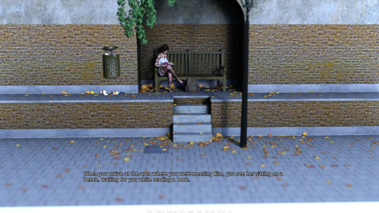 3D Cartoon Porn: My Dorm 245 - Kim and Mark's Lunch Date Inside Her College...
