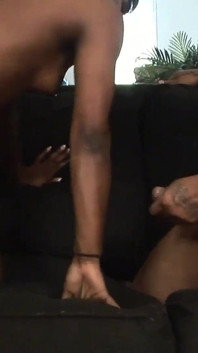 Interracial video with Gabriel Hunter an ebony whore with small natural tits is ready to get banged by a BBC