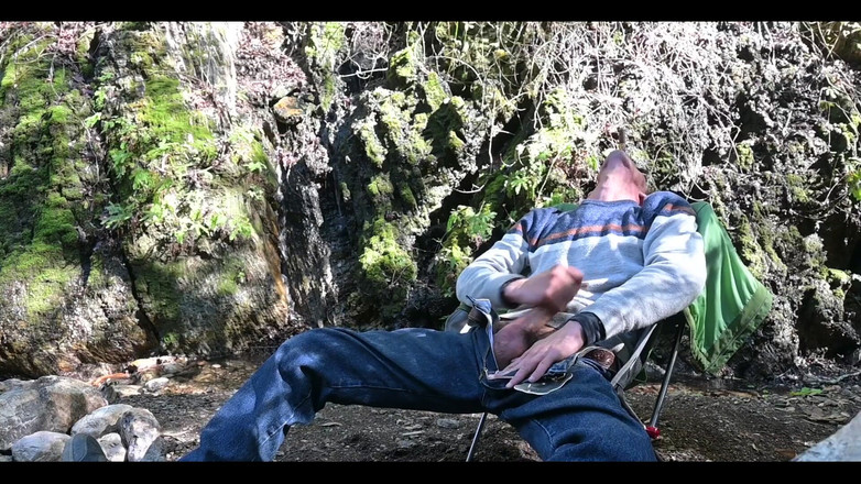 Joe Iandola: Velký penis venkovní výstřik a kouření