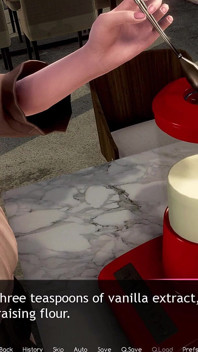 Murmur 8 - Yui ensina Adam a cozinhar