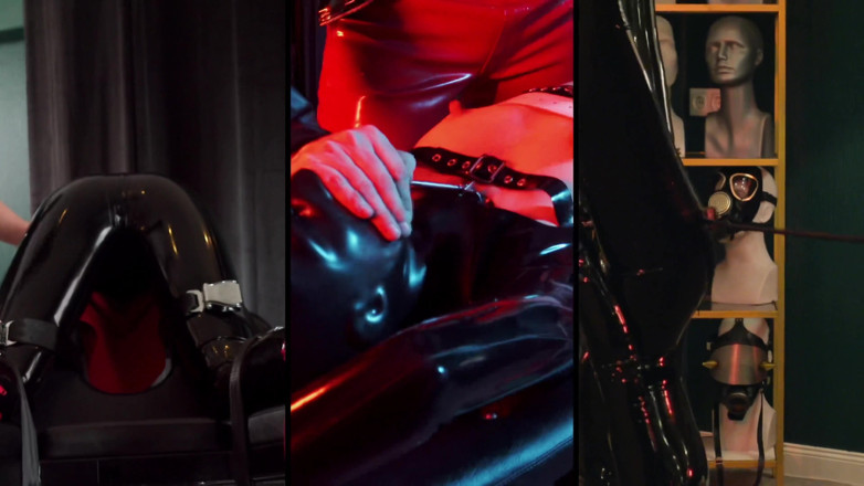 Rubber pervs: Tales From the Rubber-clinic: 2 Dominatrix e o casal de Látex
