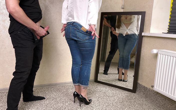Alina Rose: 완벽한 누드 팬티 스타킹을 입고 내 엉덩이에 사정