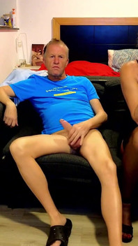Nejnovější Živá sexuální show, Gigi a Dave, Shemale a Muž pár, webová kamera 24-09-25 P2