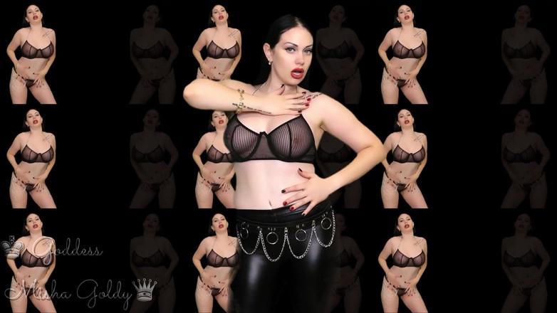 Goddess Misha Goldy: Total addiction growing mind fuck! You will forever fall in!...