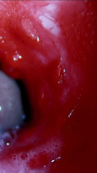 Những dòng tinh trùng rất gần trong cái lỗ ngọt ngào asmr wet squelches