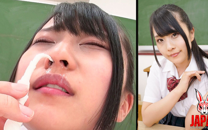 Japan Fetish Fusion: Mirei Aikawa ti mostra il suo moccio in questo gioco...