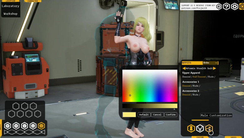 Cumming Gaming: Fallen doll operation lovecraft [hentai sfm game] intense fuck with internal...