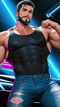 Hot Muscle Men - Ai Porn