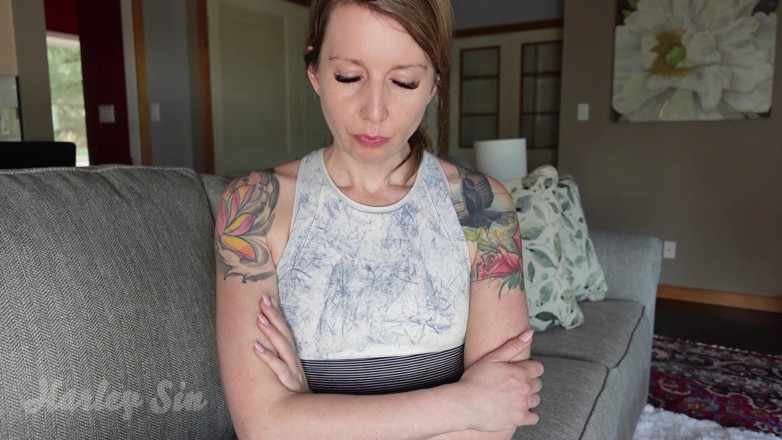 Harley Sin: Step-mom Turned Doggy Bitch Transformation