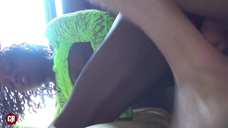 Cumbizz: Ebony teen got held up by step bro