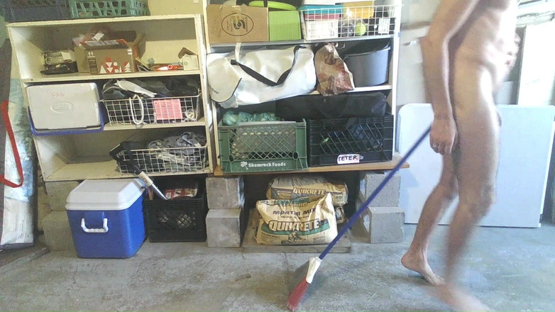 Philip Oxford: Escoba manejan enormes cadenas y conos de tráfico embistió mi...