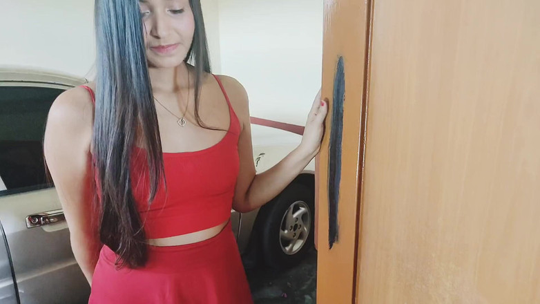 Teen sex 66: Seksowna sąsiadka dostaje przez swojego sąsiada