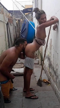The Maid's Stepdaughter Has Sex for Tips