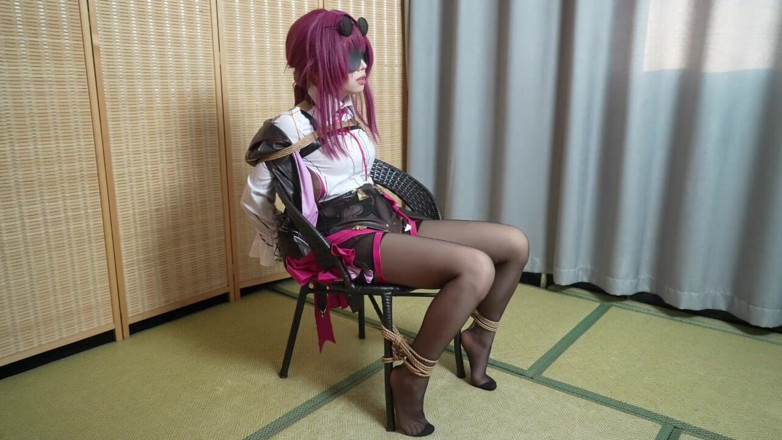 Aisan girl bondage: Xr8-cosplay Bondage 2