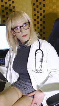 Consultation Hours with Tranny Doc Helena! Let's Test Your Potency! JOI German