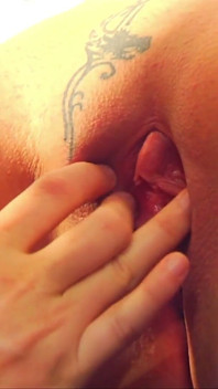 Tatted Brunette German MILF Housewife Enjoys Lesbian Fun with Toys