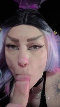 Costume Cutie Takes an Oral Creampie (part 1)