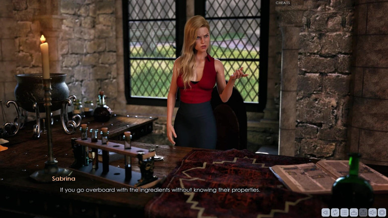 3D Cartoon Porn: Academia Poftei 9 - Noaptea întâlnirilor romantice a lui James și Haley