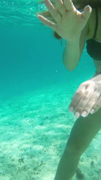Fucking Marina Gold in Indian Ocean