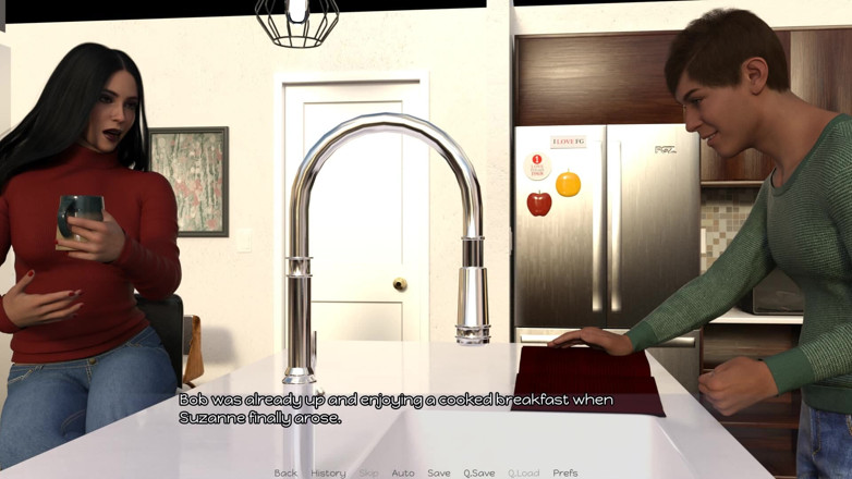 Dirty GamesXxX: Tři panely Sexy manželka dělá nahé focení - epizoda 6