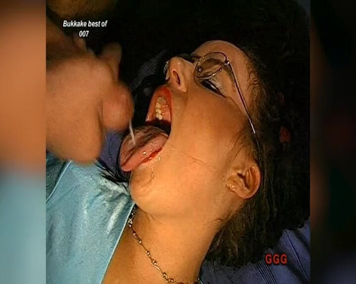 MMV German Teens: Glasses Drenched - Slut Takes Endless Facials and Cumshots