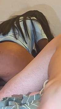 My Stepdaughter Is so Good at Riding My Cock; She's Learning Fast Since I Fuck Her Every Day.