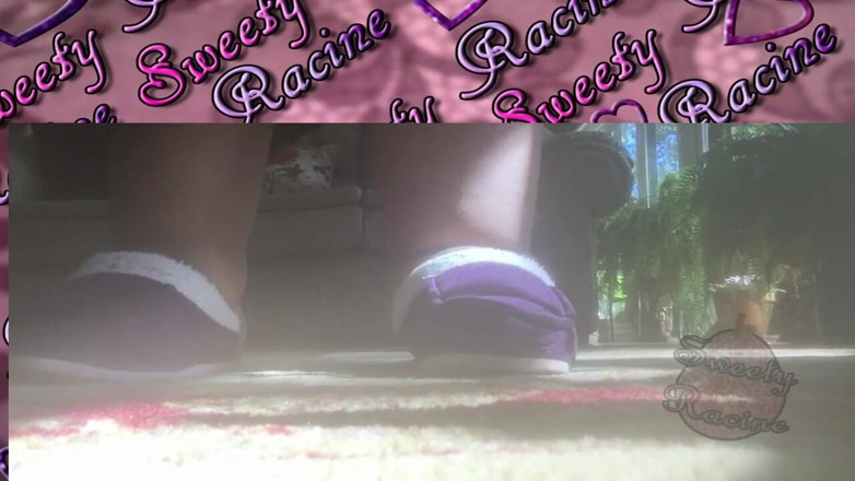 Sweety Racine: Piedi giganti ssbbw che camminano