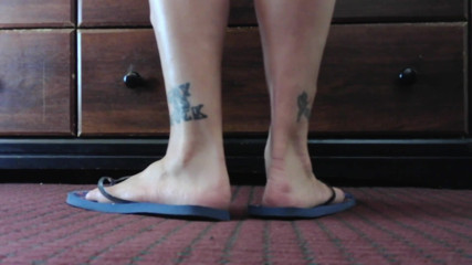 Abby Anna: Natural shoe play flipflops
