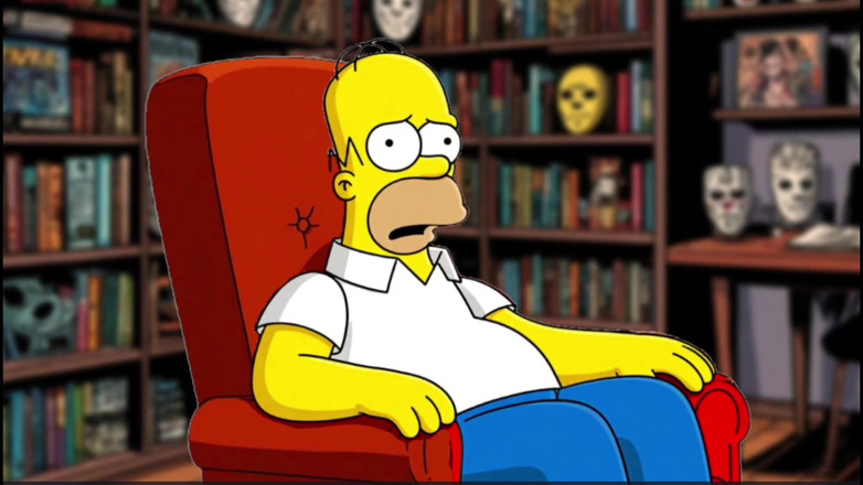 Octopussy Lovers Club: Dessin Animé Spécial Halloween. Extraterrestre: Homer