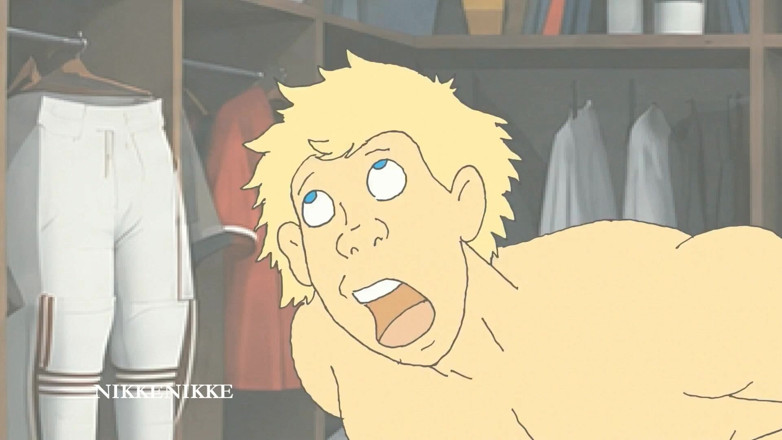 Nikkenikke animation: Yaoi Foot: Fodendo em chaminé pelo Capitão: Eu tirei uma...