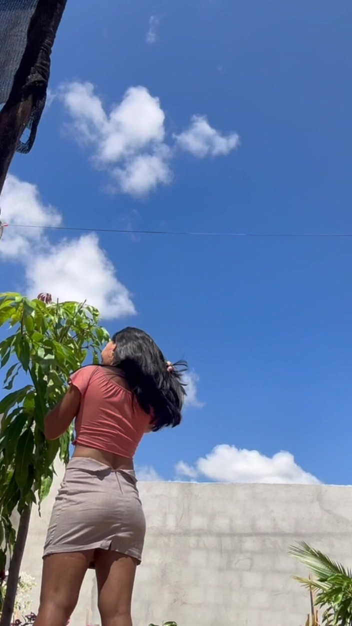 Xhacamisinha: Spent the Married Her Husband Outdoors He Likes It so...