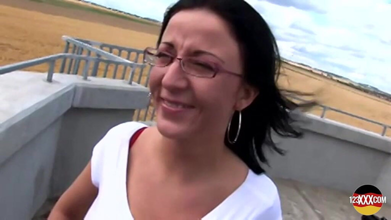 Mature Climax - 100% Mature Videos: Superb MILF From Germany Gets Fucked on the Rooftop