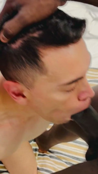Interracial Threesome with Two Big Cocks
