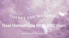 Real homemade BBW BBC porn: Böjd över BBC djupt doggy pounding