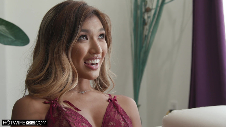 HotwifeXXX: Sexy Asian Wife Clara Meets Her Man